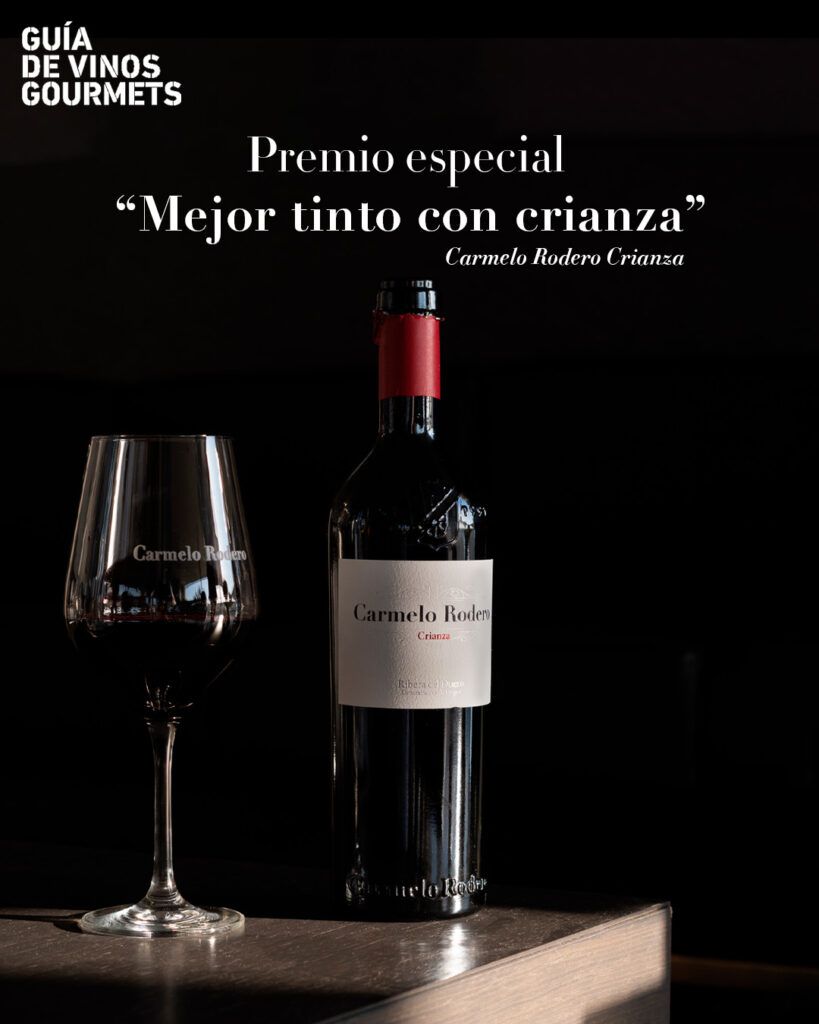 Que es un vino crianza 1 Premio especial a Carmelo Rodero Crianza