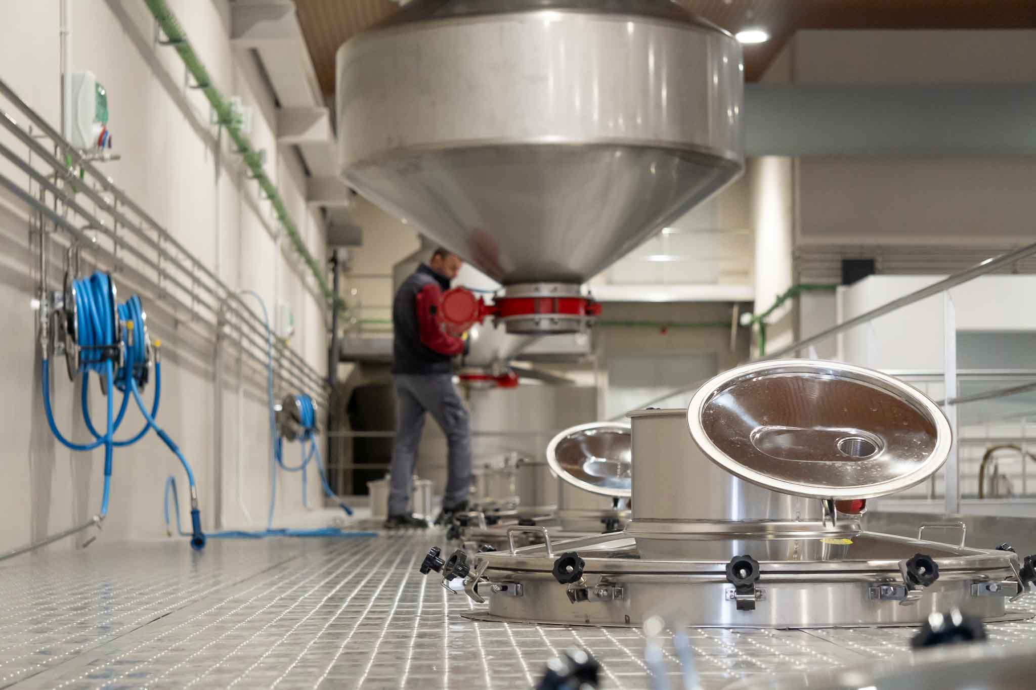Depósito del sistema OVI en Bodegas Carmelo Rodero