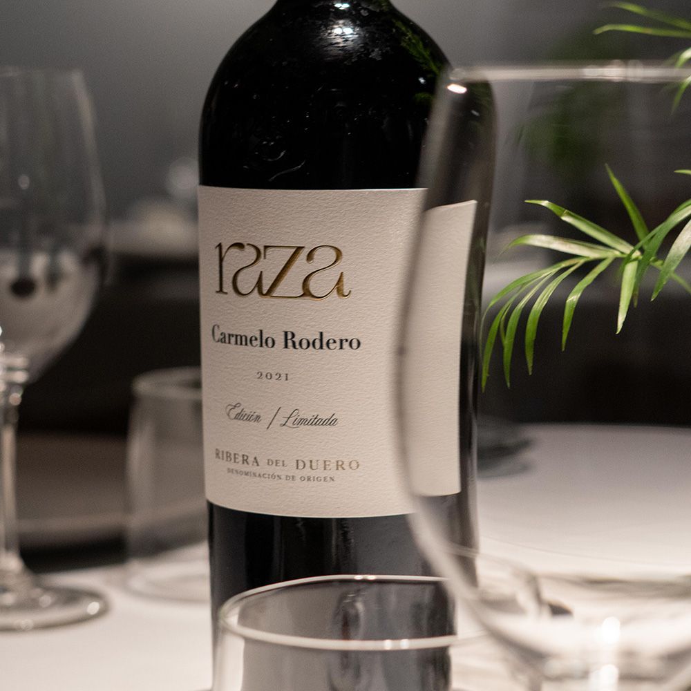 Carmelo Rodero Raza servido en restaurante